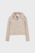 Дитячий кардиган Mayoral колір бежевий легкий (3432223)