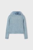 Дитячий кардиган Mayoral легкий колір блакитний (3432231)