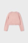 Дитячий кардиган з домішкою вовни Mayoral колір рожевий легкий (3411384)