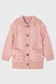 Дитячий кардиган Mayoral колір рожевий легкий (3432265)