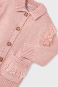 Дитячий кардиган Mayoral колір рожевий легкий (3432265)