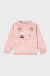 Дитяча кофта Mayoral колір рожевий з аплікацією (3422152)