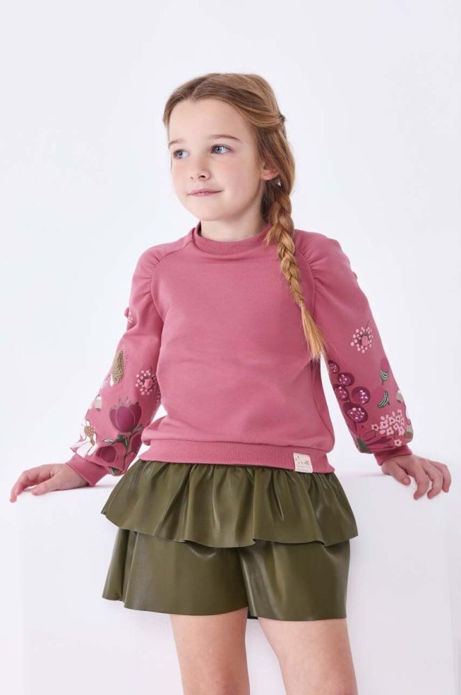 Дитячий светр Mayoral колір фіолетовий