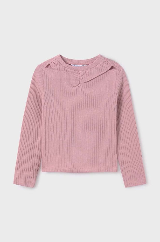Дитячий светр Mayoral колір рожевий легкий (3411520)