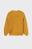 Дитячий светр Mayoral колір жовтий легкий (3411544)