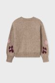 Дитячий светр з домішкою вовни Mayoral колір бежевий (3432287)