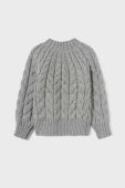 Дитячий светр Mayoral колір сірий легкий (3411574)