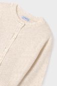 Дитячий кардиган з домішкою вовни Mayoral колір бежевий легкий (3411612)
