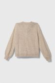 Вовняний дитячий светр Tommy Hilfiger колір бежевий легкий