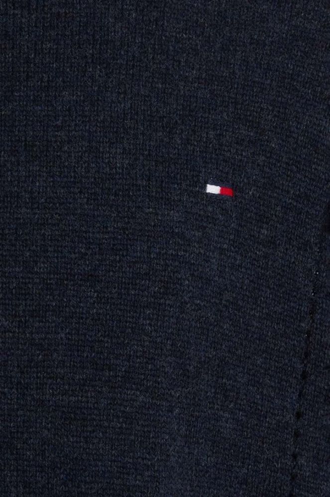 Вовняний дитячий светр Tommy Hilfiger колір синій легкий (3432352) фото 3