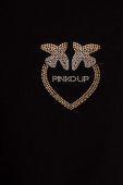 Дитяча кофта Pinko Up колір чорний