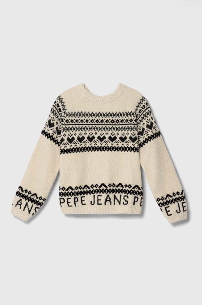 Дитячий светр Pepe Jeans колір бежевий (3575970)