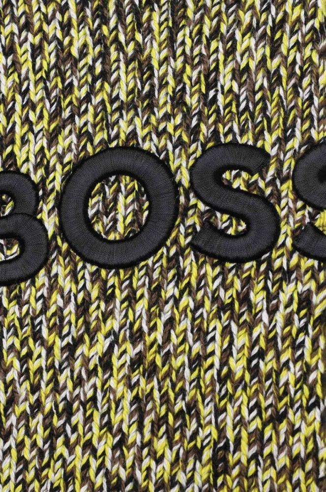 Дитячий светр з домішкою вовни BOSS колір зелений (3447530) фото 4