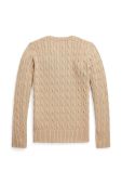 Вовняний дитячий светр Polo Ralph Lauren колір бежевий