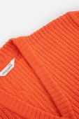 Дитячий кардиган Coccodrillo колір помаранчевий