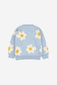 Бавовняний светр для немовлят Bobo Choses колір блакитний