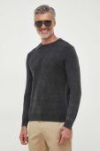 Светр Guess чоловічий колір сірий