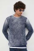 Светр Guess чоловічий колір синій легкий (3443711)