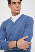 Светр Tommy Hilfiger чоловічий легкий колір блакитний (3325468)