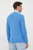Бавовняний светр Tommy Hilfiger колір блакитний (3325492)