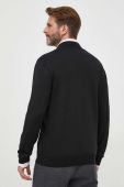 Вовняний кардиган BOSS колір чорний (3354440)