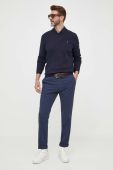 Светр з домішкою кашеміру Polo Ralph Lauren колір синій легкий