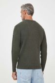 Бавовняний светр Pepe Jeans Dean колір зелений