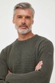 Бавовняний светр Pepe Jeans Dean колір зелений