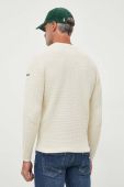 Бавовняний светр Pepe Jeans Dean колір бежевий легкий