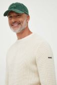 Бавовняний светр Pepe Jeans Dean колір бежевий легкий