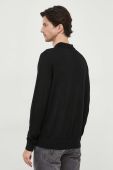 Вовняний светр Michael Kors чоловічий колір чорний легкий (3542632)