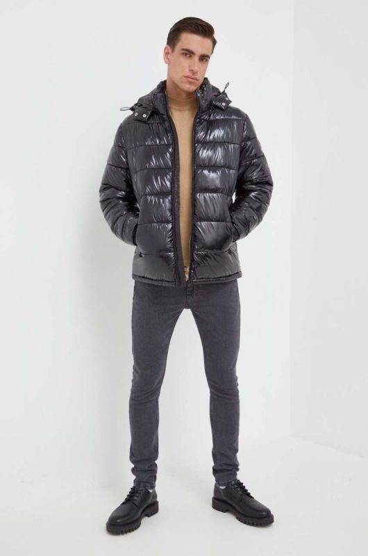 Светр з домішкою шовку Guess колір бежевий легкий (3547983) фото 2