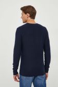 Светр з домішкою вовни Guess чоловічий колір синій (3575992)