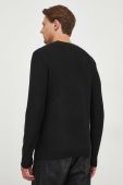 Светр з домішкою вовни Guess чоловічий колір чорний (3575998)