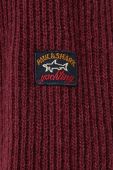 Вовняний светр Paul&Shark чоловічий колір бордовий теплий