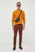 Бавовняний светр Pepe Jeans Dean колір жовтий