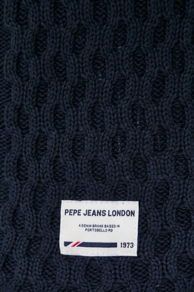 Бавовняний светр Pepe Jeans Sly колір синій фото 5