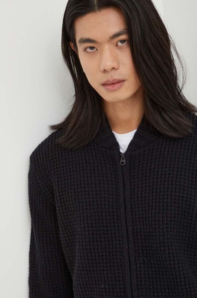 Джемпер G-Star Raw чоловічий колір чорний фото 4