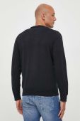 Бавовняний светр Gant колір чорний легкий (3342817)