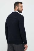 Бавовняний светр Gant колір синій легкий (3342747)