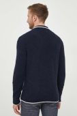 Светр з домішкою вовни United Colors of Benetton чоловічий колір синій теплий