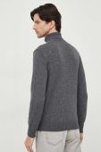 Вовняний светр United Colors of Benetton чоловічий колір сірий гольф