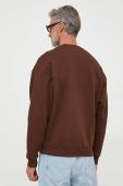 Кофта United Colors of Benetton чоловіча колір коричневий з принтом