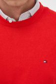 Светр з домішкою кашеміру Tommy Hilfiger колір червоний легкий