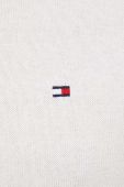 Светр з домішкою кашеміру Tommy Hilfiger колір білий легкий гольф