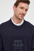 Бавовняний светр Tommy Hilfiger колір синій легкий (3578580)