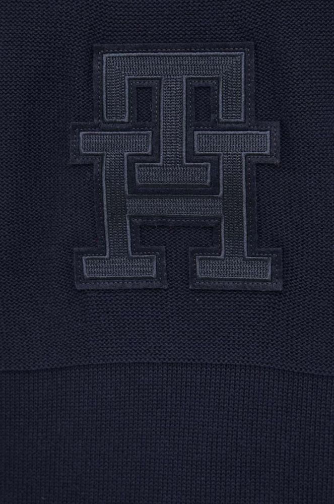 Бавовняний светр Tommy Hilfiger колір синій легкий (3578580) фото 5