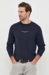 Бавовняний светр Tommy Hilfiger колір синій легкий (3589006)