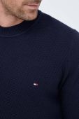 Бавовняний светр Tommy Hilfiger колір синій легкий (3512901)