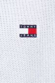 Бавовняний светр Tommy Jeans колір сірий (3416746)